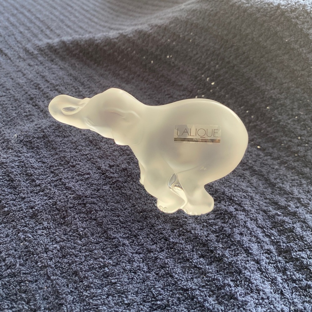 Lalique Baby Elephant